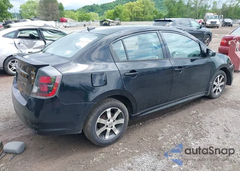 2012 Nissan Sentra 2.0 Sr из США, поврежденный, VIN 3N1AB6AP3CL753433